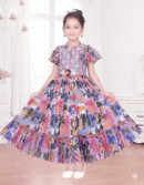 Floral Charm Princess Gown